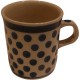 Mug pois bleus