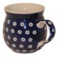 Mug ronde pois blancs